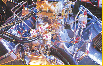 NOS injected V8 motor